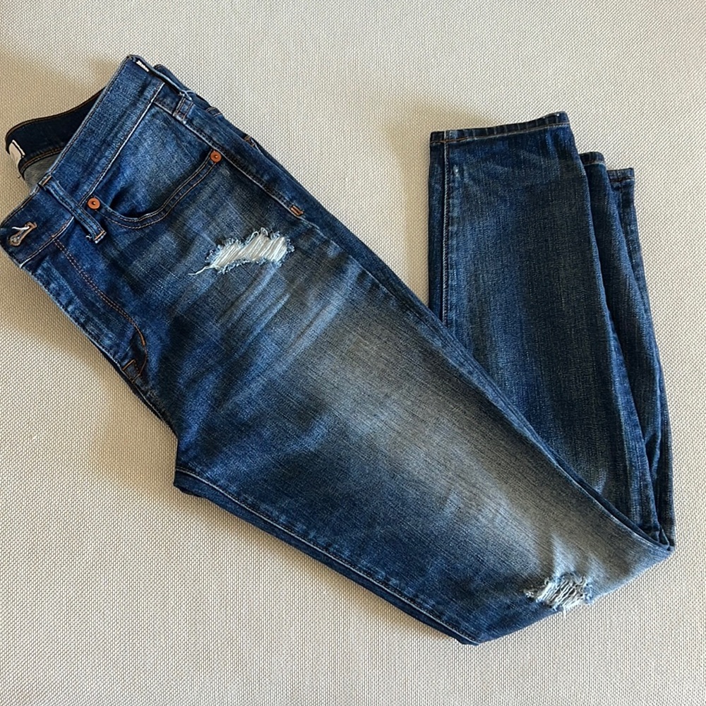 Madewell worn out jeans